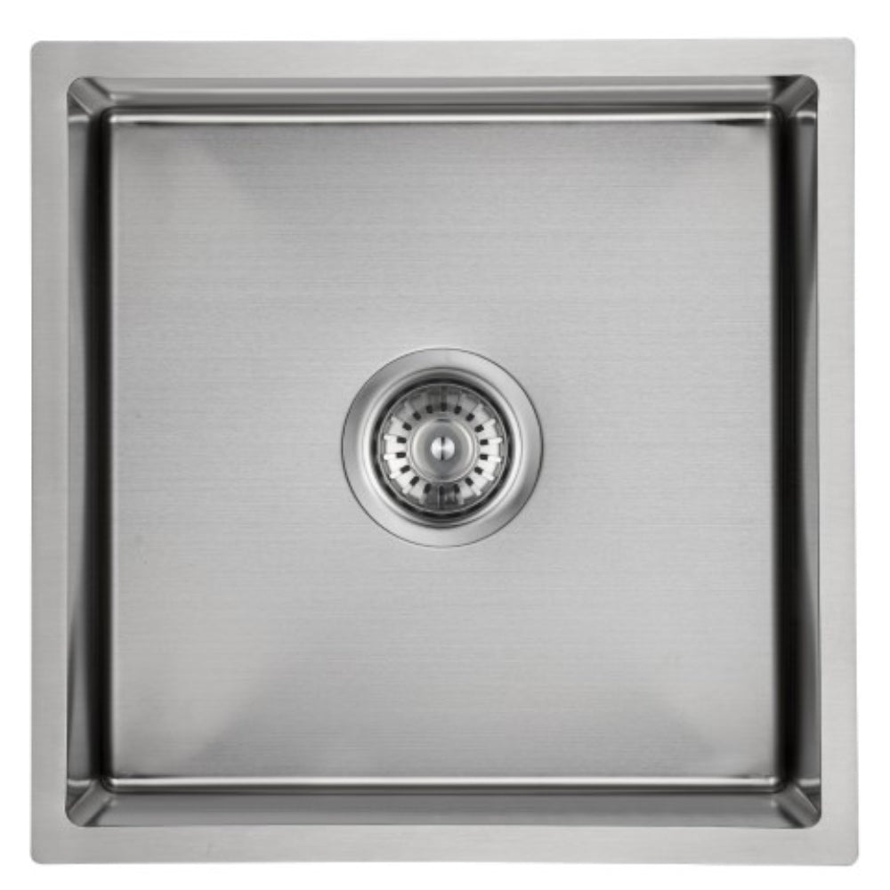 IKON CORA SINGLE BOWL UNDERMOUNT SINK STAINLESS STEEL 750MM