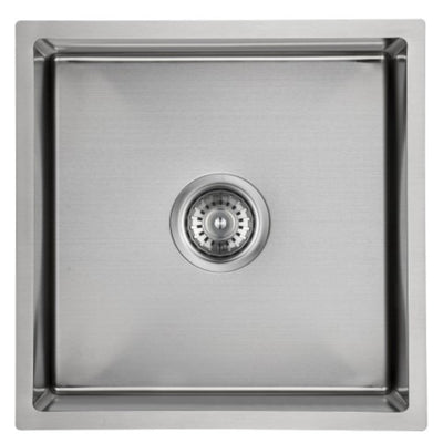 IKON CORA SINGLE BOWL UNDERMOUNT SINK STAINLESS STEEL 750MM