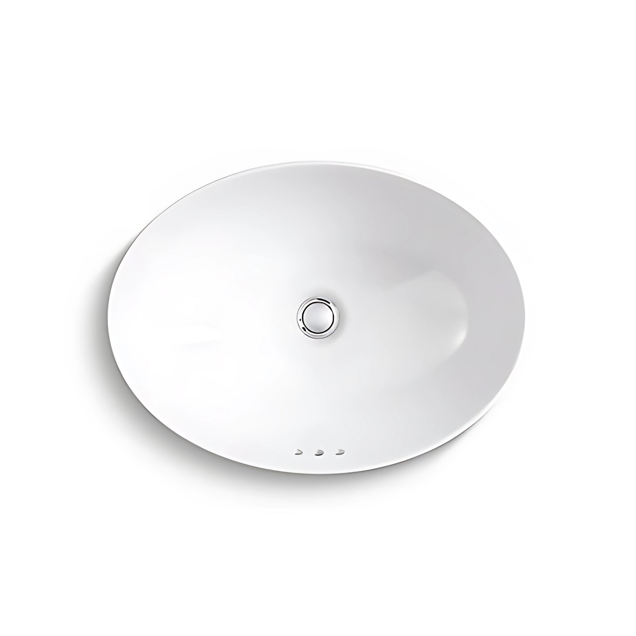 KOHLER CHALICE OVAL ABOVE COUNTER BASIN GLOSS WHITE 508MM