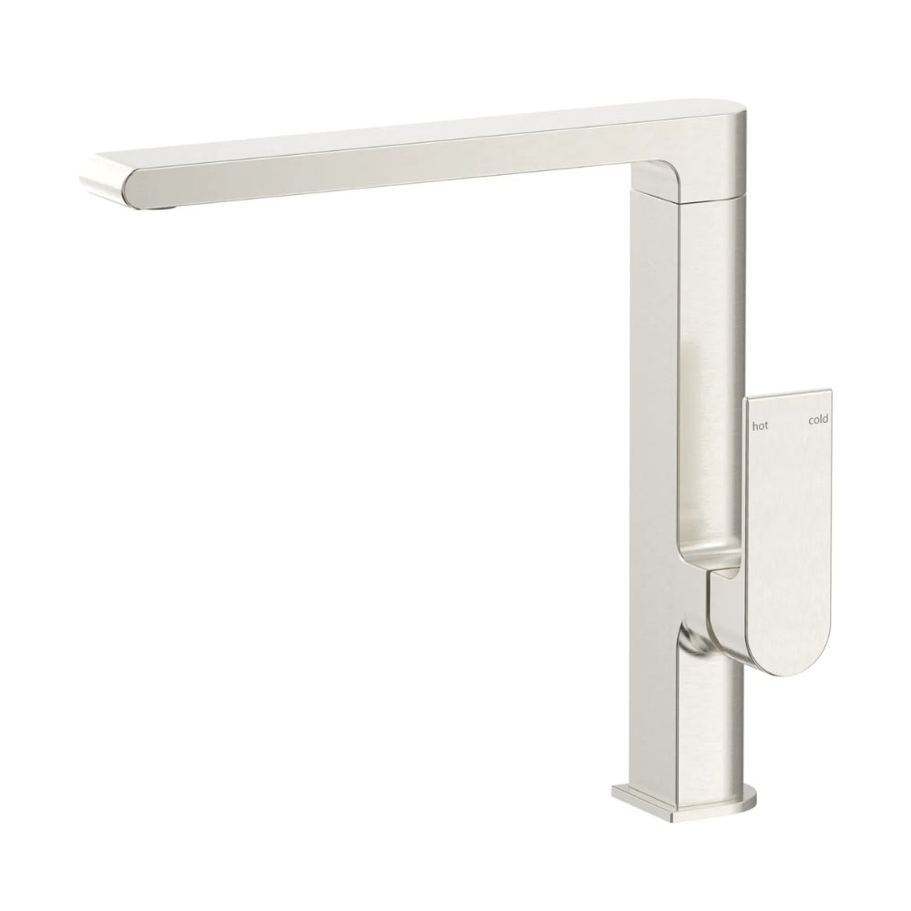 BELLA VISTA BEKI SINK MIXER 245MM BRUSHED NICKEL
