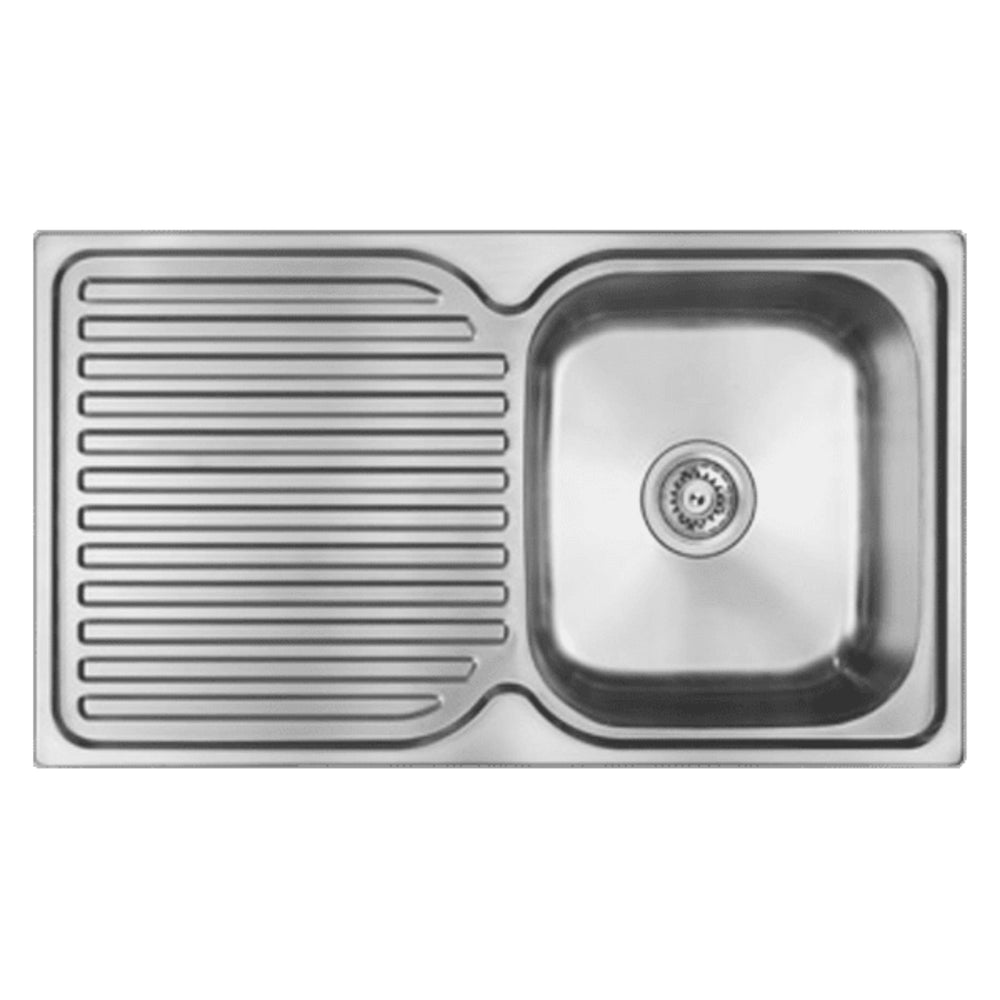 SCHOCK ENTRY RIGHT HAND SINGLE BOWL KITCHEN SINK