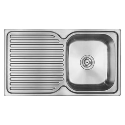 SCHOCK ENTRY RIGHT HAND SINGLE BOWL KITCHEN SINK