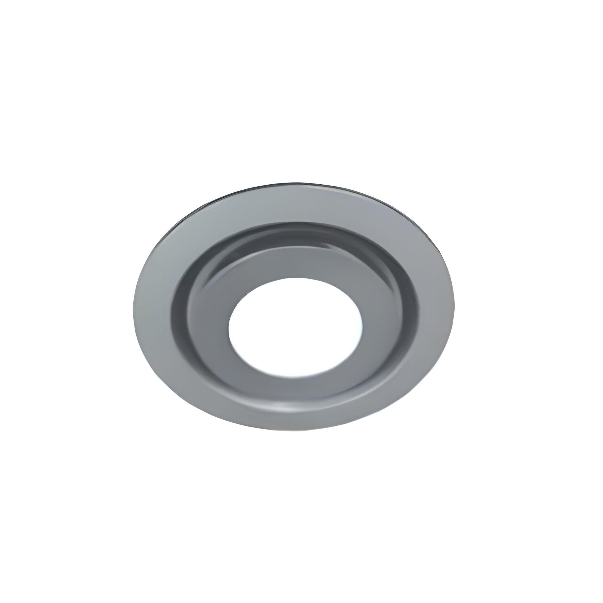 VENTAIR AIRBUS 200 ROUND FASCIA WITH 10W LED PANEL SILVER