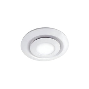 VENTAIR AIRBUS 200 ROUND FASCIA WITH 10W LED PANEL WHITE