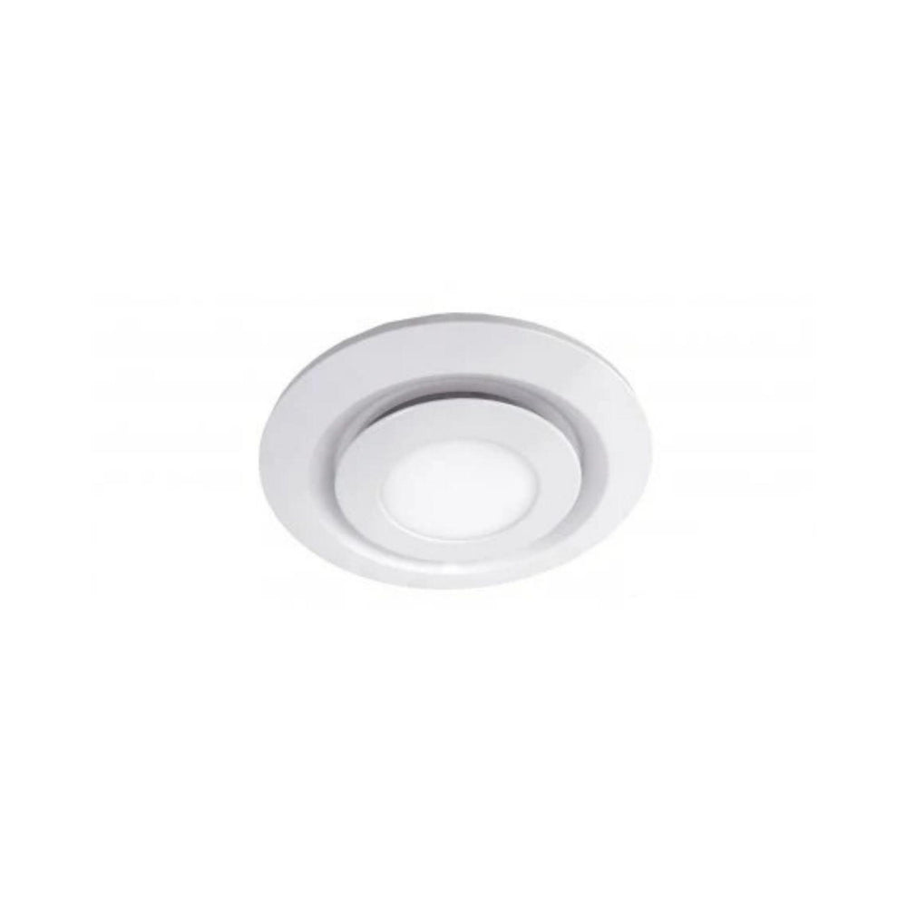 VENTAIR AIRBUS 200 ROUND FASCIA WITH 10W LED PANEL BLACK