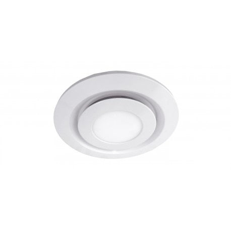 VENTAIR AIRBUS 200 ROUND FASCIA WITH 10W LED PANEL BLACK