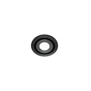 VENTAIR AIRBUS 250 ROUND FASCIA WITH 14W LED PANEL BLACK