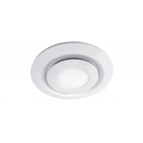 VENTAIR AIRBUS 250 ROUND FASCIA WITH 14W LED PANEL WHITE