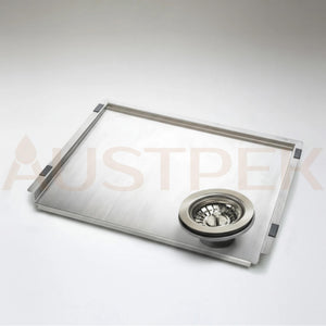 OLIVERI SONETTO SINGLE BOWL UNDERMOUNT ALFRESCO, KITCHEN, AND LAUNDRY SINK STAINLESS STEEL 405MM