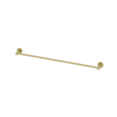 AMOZA SINGLE TOWEL RAIL 800MM BRUSHED GOLD