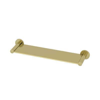 AMOZA SHOWER SHELF BRUSHED GOLD