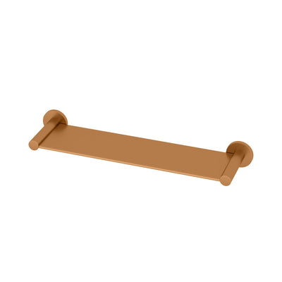 AMOZA SHOWER SHELF BRUSHED COPPER