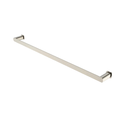 OSKAR SINGLE TOWEL RAIL BRUSHED NICKEL (AVAILABLE IN 600MM AND 750MM)