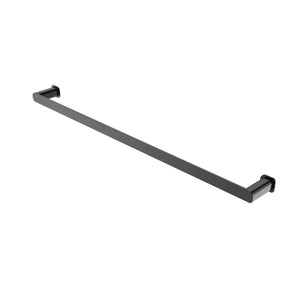 OSKAR SINGLE TOWEL RAIL GUN METAL (AVAILABLE IN 600MM AND 750MM)