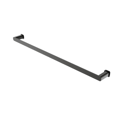 OSKAR SINGLE TOWEL RAIL GUN METAL (AVAILABLE IN 600MM AND 750MM)