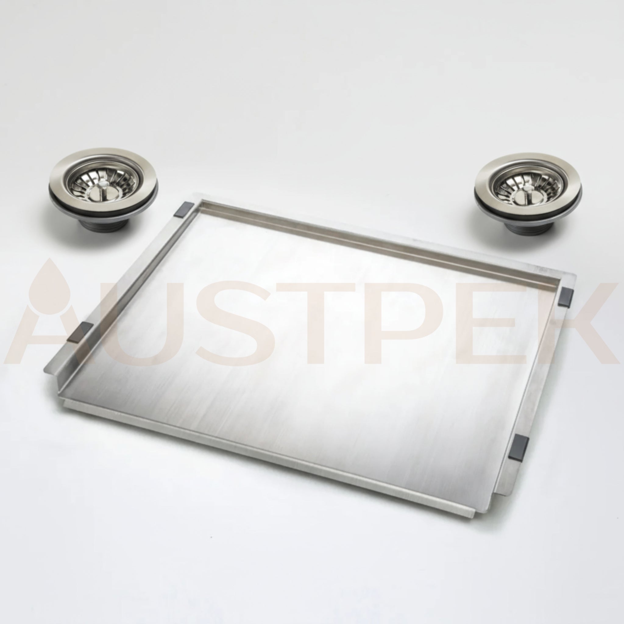 OLIVERI SONETTO DOUBLE BOWL UNDERMOUNT KITCHEN SINK STAINLESS STEEL 785MM