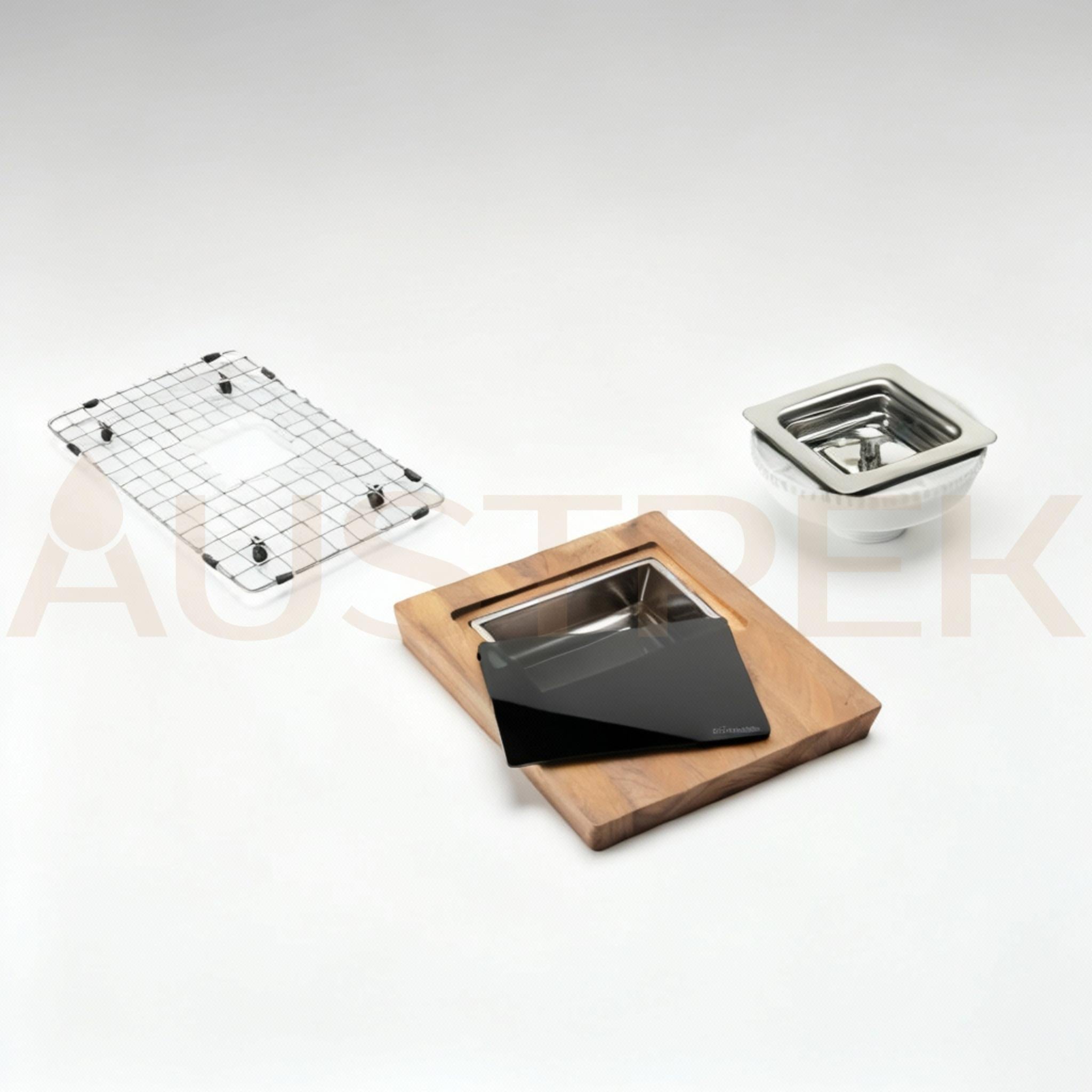 OLIVERI PROFESSIONAL SINGLE BOWL TOPMOUNT KITCHEN SINK WITH DRAINER STAINLESS STEEL 1040MM