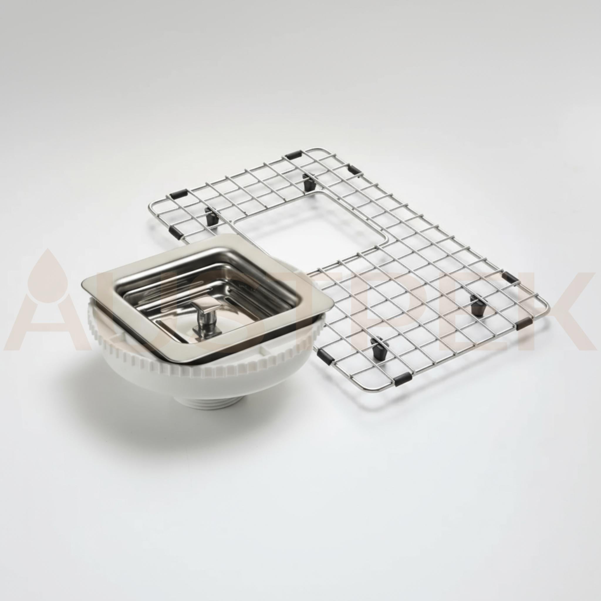 OLIVERI PROFESSIONAL 1/2 SINGLE BOWL UNDERMOUNT KITCHEN SINK STAINLESS STEEL 305MM