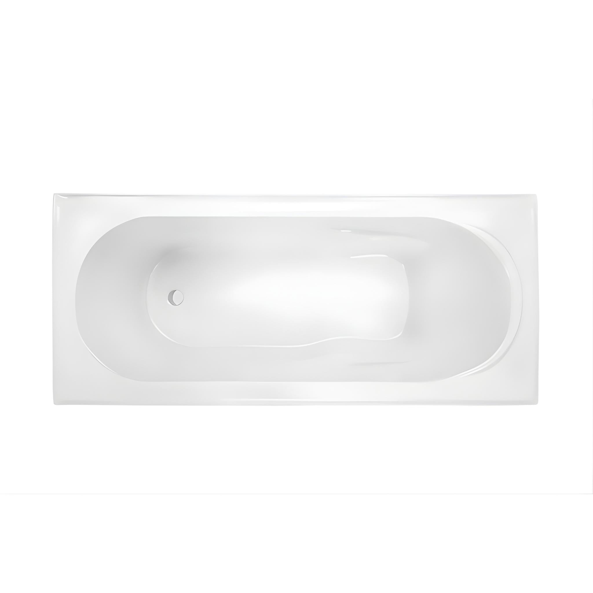 DECINA ADATTO INSET BATH GLOSS WHITE (AVAILABLE IN 1510MM AND 1650MM)