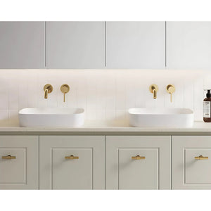 TIMBERLINE ADDISON INSET BASIN MATTE WHITE 400MM