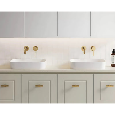 TIMBERLINE ADDISON INSET BASIN MATTE WHITE 400MM
