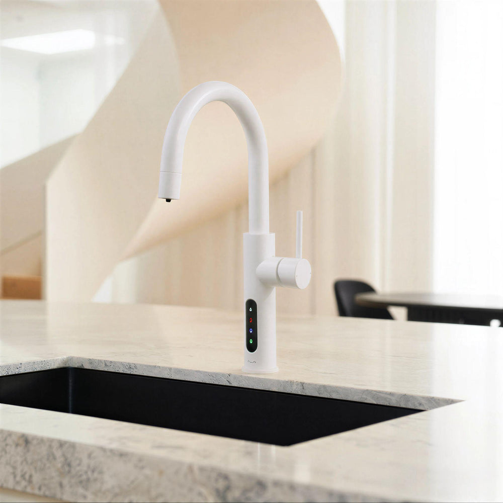ALIA X51 INSTANT HOT FILTERED WATER TAP MATTE WHITE