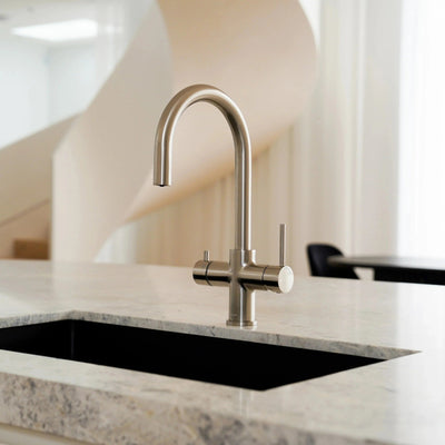 ALIA M41 LEAD FREE INSTANT HOT FILTERED WATER TAP BRUSHED NICKEL