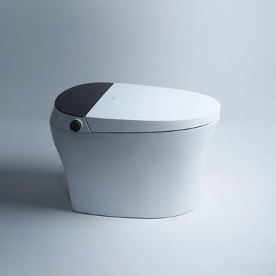 ALIA SMART INTEGRATED TOILET WITH REMOTE CONTROLLED BIDET ELONGATED WHITE