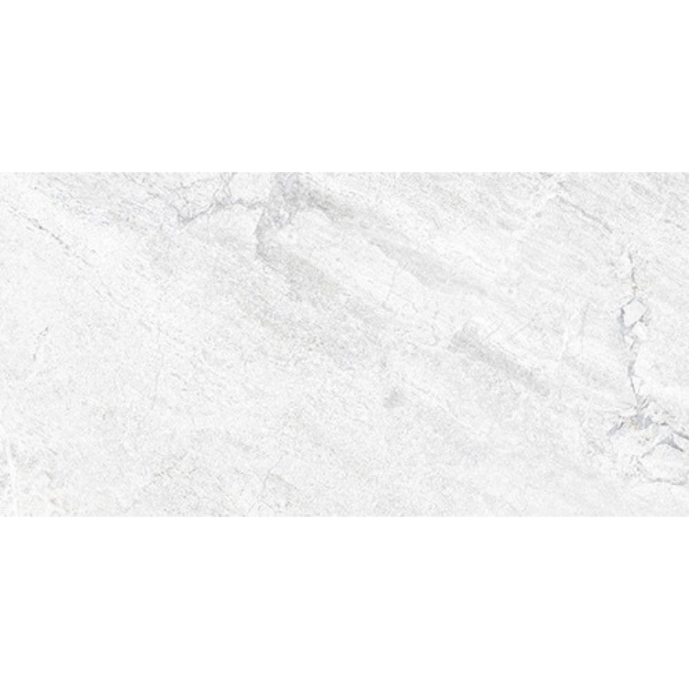 EVERSTONE AGATHOS WHITE MATTE 600X300MM RECTANGULAR TILE (PER BOX)