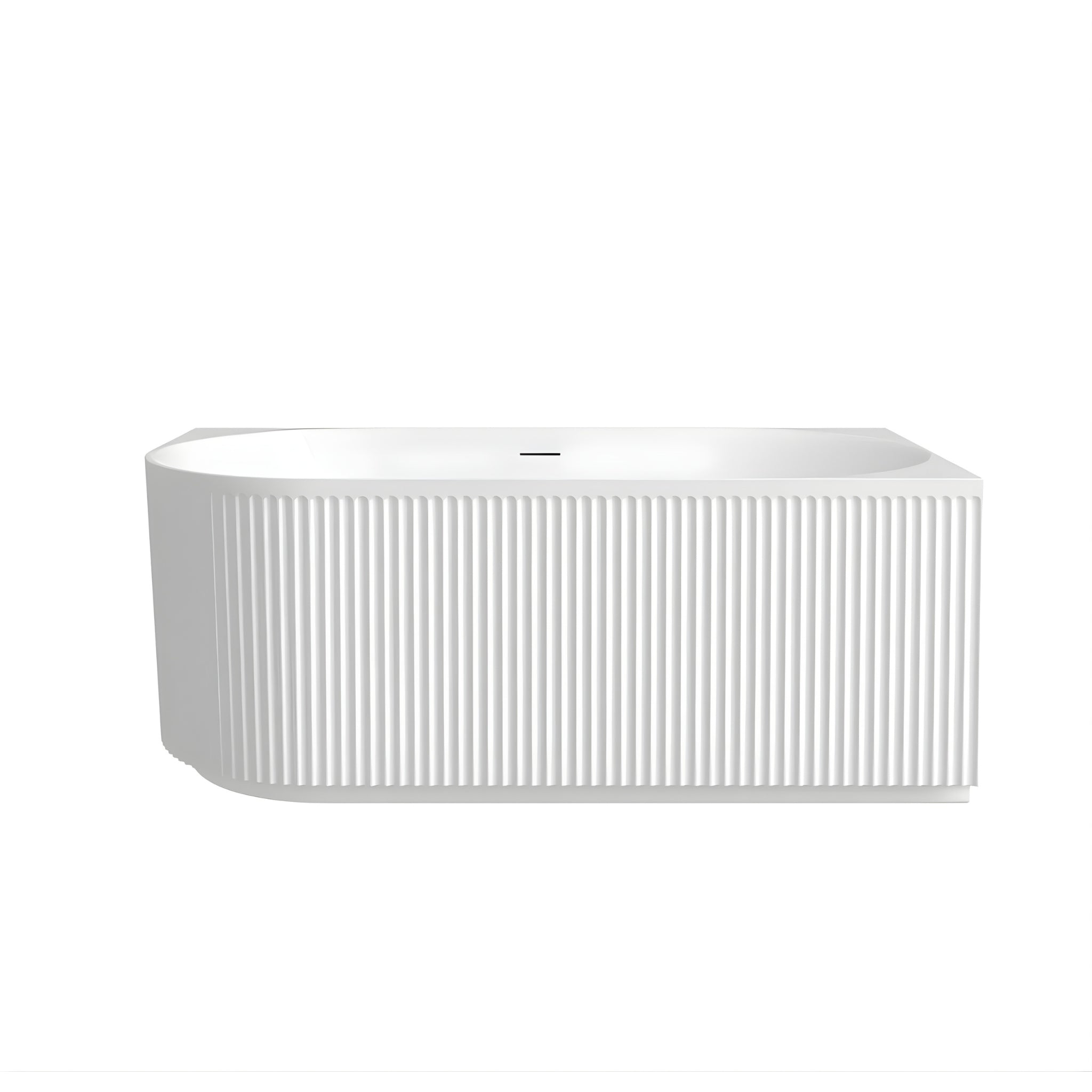 ATTICA HAVANA RIGHT CORNER BATHTUB WITH OVERFLOW GLOSS WHITE (AVAILABLE IN 1500MM AND 1700MM)
