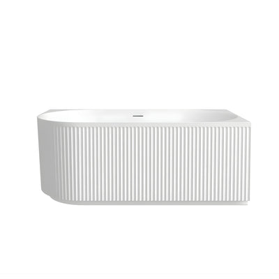 ATTICA HAVANA RIGHT CORNER BATHTUB WITH OVERFLOW GLOSS WHITE (AVAILABLE IN 1500MM AND 1700MM)