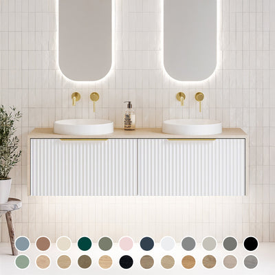 TIMBERLINE AINSWORTH CUSTOM WALL HUNG VANITY (ALL SIZING)