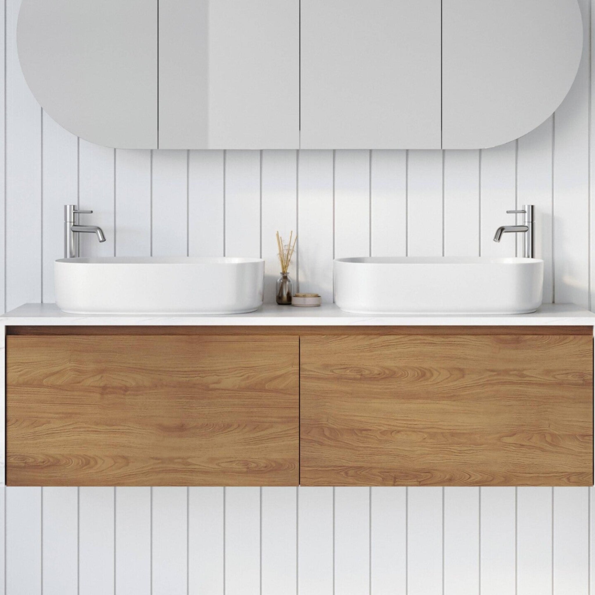 TIMBERLINE AINSWORTH CUSTOM WALL HUNG VANITY (ALL SIZING)