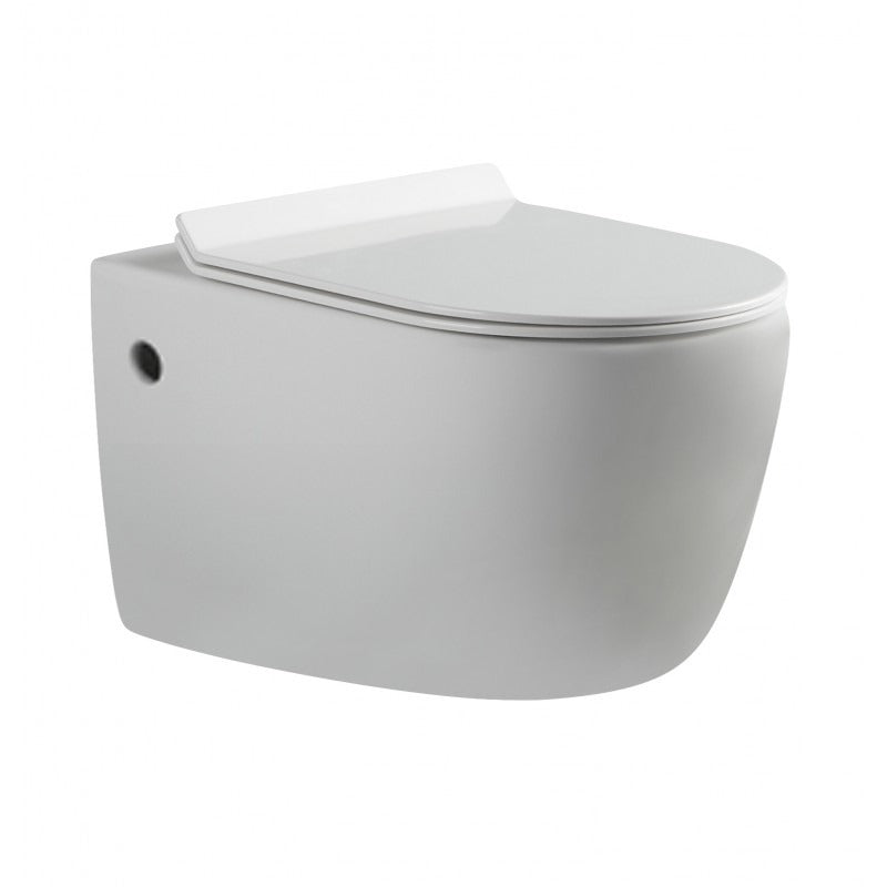 BEL BAGNO ALEXANDER-R WALL HUNG PAN GLOSS WHITE