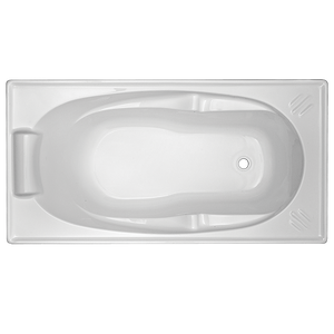 BROADWAY ALITA BUILT-IN BATHTUB WHITE 1360MM