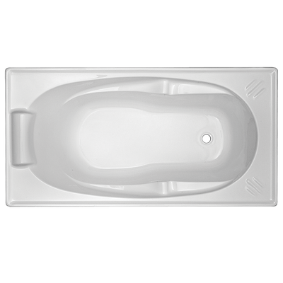 BROADWAY ALITA BUILT-IN BATHTUB WHITE 1360MM