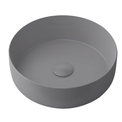 TIMBERLINE ALLURE ABOVE COUNTER BASIN MATTE GREY 360MM