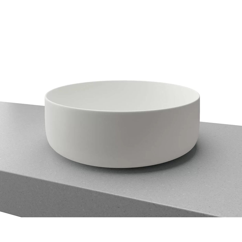 TIMBERLINE ALLURE ABOVE COUNTER BASIN MATTE LIGHT GREY 360MM