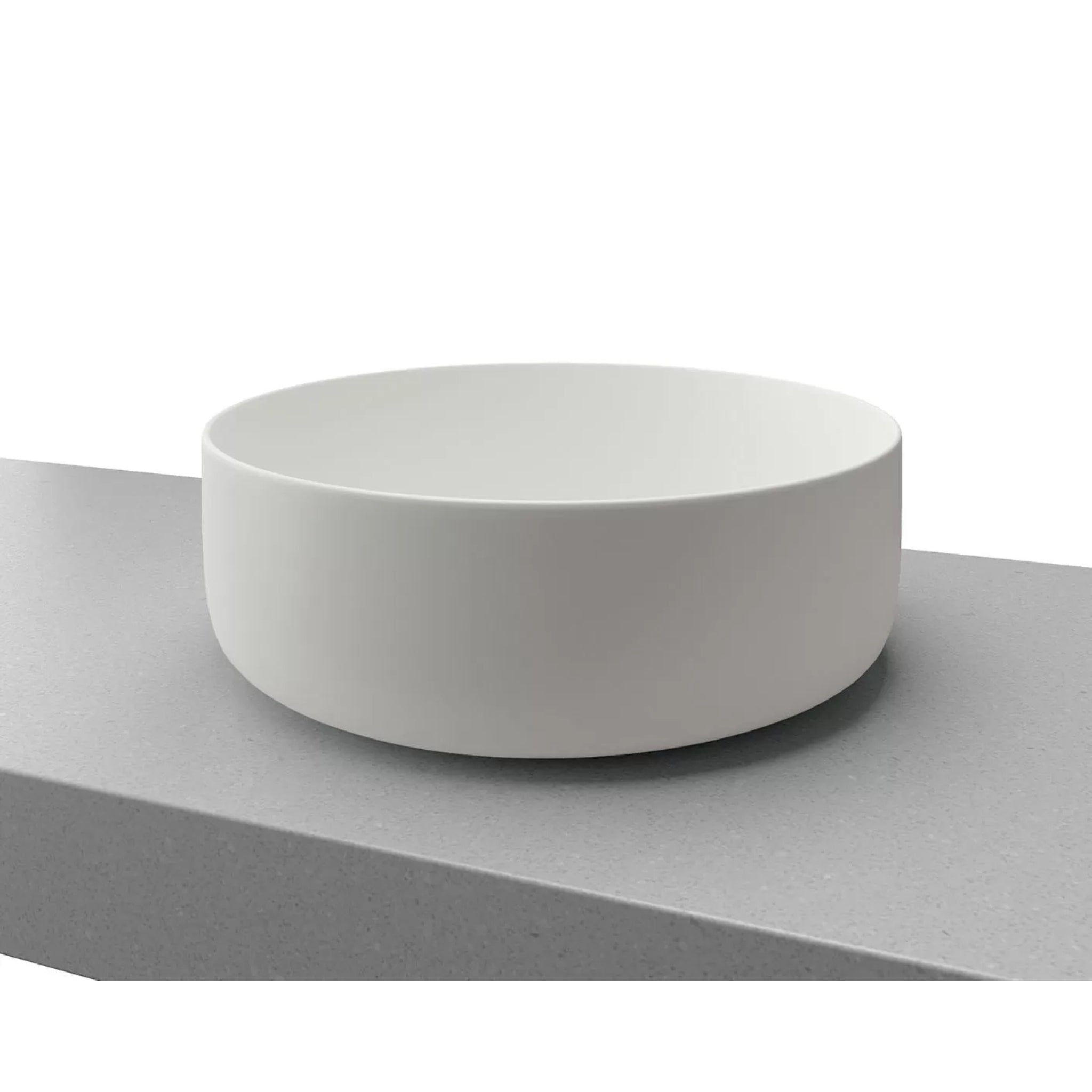 TIMBERLINE ALLURE ABOVE COUNTER BASIN MATTE LIGHT GREY 360MM