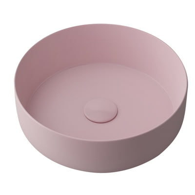 TIMBERLINE ALLURE ABOVE COUNTER BASIN MATTE PINK 360MM