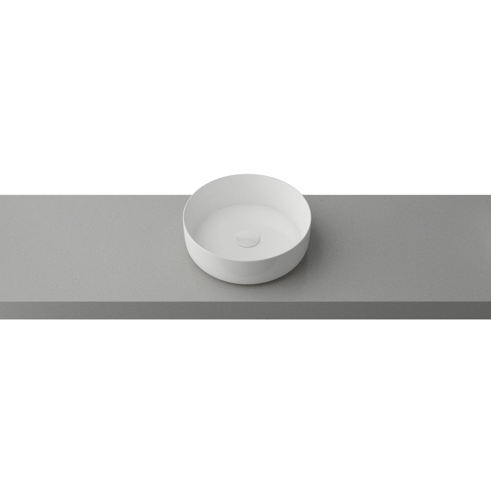 TIMBERLINE ALLURE ABOVE COUNTER BASIN GLOSS WHITE 360MM