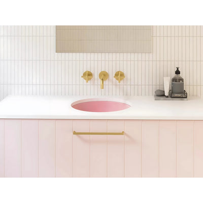 TIMBERLINE ALLURE UNDER COUNTER BASIN MATTE PINK 360MM