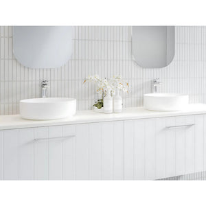 TIMBERLINE ALLURE RAKED ABOVE COUNTER BASIN MATTE WHITE 360MM