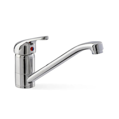 AMOZA TRADE SINK MIXER WITH KWIK FIT 267MM CHROME