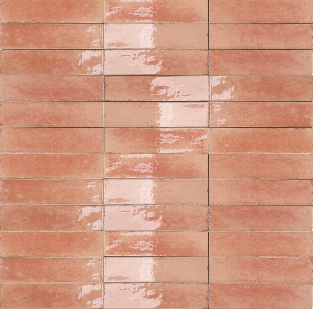 ELITE AGADIR AMARANTO ULTRA GLOSS 70X280MM RECTANGULAR TILE (PER BOX)