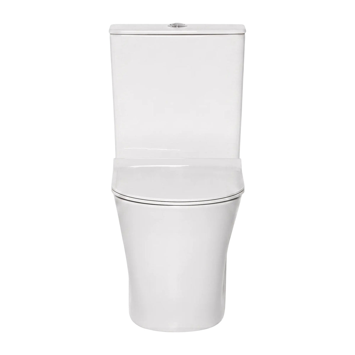 AMERICAN STANDARD HERON HYGIENE RIM CLOSE COUPLED BACK-TO-WALL TOILET SUITE BACK INLET WHITE