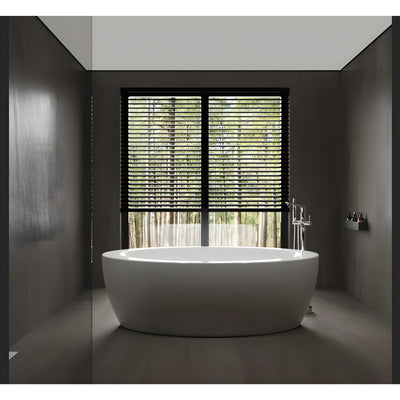 BROADWAY APLAUSO FREESTANDING BATHTUB GLOSS WHITE (AVAILABLE IN 1800MM AND 1930MM)