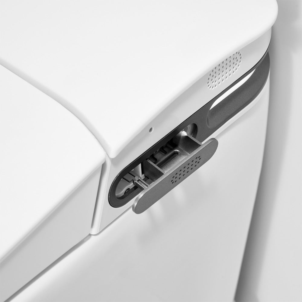 AQUAPERLA INSTANT HEATING SMART TOILET WITH SIDE CONTROL WHITE