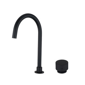 AQUAPERLA MOON SWIVELBASIN MIXER 360MM BLACK