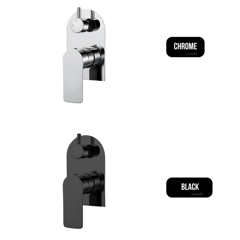 AQUAPERLA PERSANO WALL MIXER WITH DIVERTER 150MM CHROME